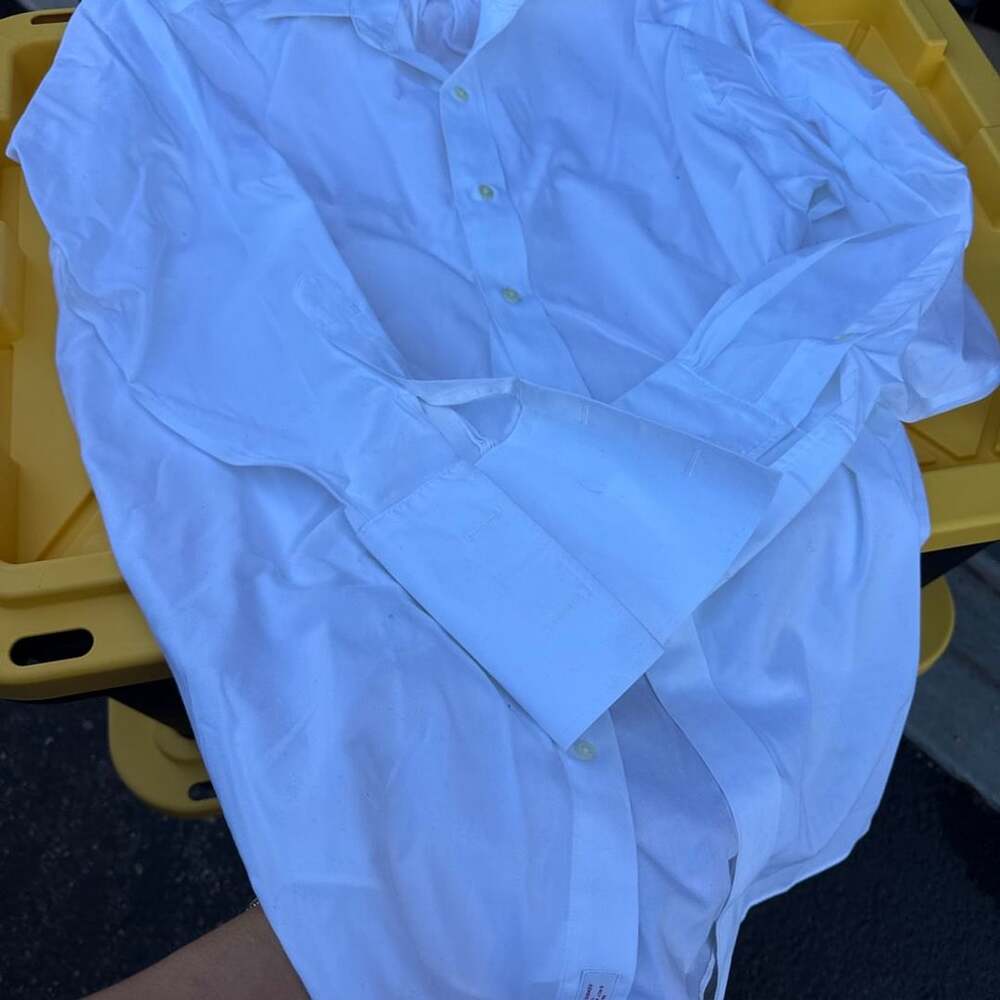 Brooks Brothers Dress Shirt 16-32 White Traditional Fit